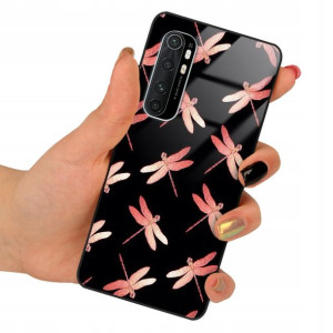 Etui Glass do XIAOMI MI NOTE 10 LITE Motyle Wzory