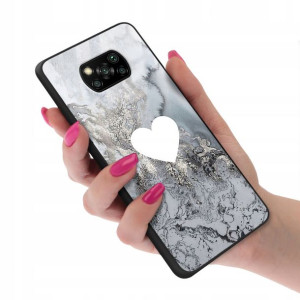 Etui GLASS do XIAOMI POCO X3 Case Wiosenne Wzory