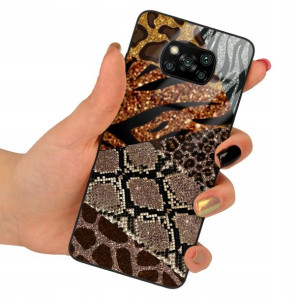 Etui GLASS do XIAOMI POCO X3 Modne Piękne Wzory