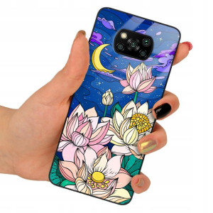 Etui Glass do XIAOMI POCO X3 PRO Modne TOP Wzory