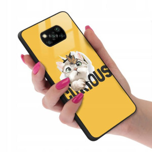 Etui GLASS do XIAOMI POCO X3 PRO TEDDY Misie Wzory