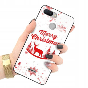 ETUI GLASS do XIAOMI REDMI 6 Świąteczne Zima Wzory
