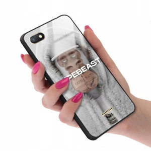 Etui GLASS do XIAOMI REDMI 6A Case Bearbrick Wzory