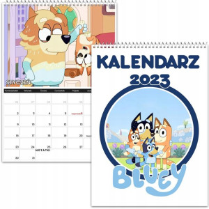 Kalendarz Ścienny A4 Bluey 2023 Y2