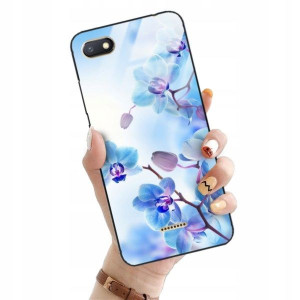 ETUI GLASS do XIAOMI REDMI 6A Flower Natura Wzory