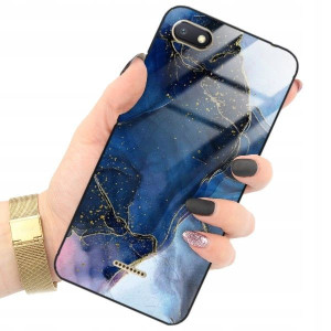 ETUI GLASS do XIAOMI REDMI 6A Gold Glamour Wzory