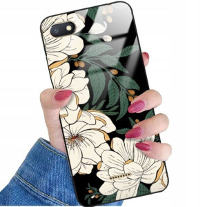 ETUI GLASS do XIAOMI REDMI 6A Kwiaty Wiosna Wzory