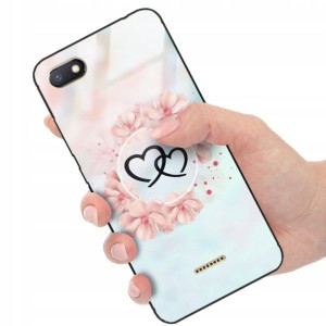 ETUI GLASS do XIAOMI REDMI 6A Love Miłość Wzory