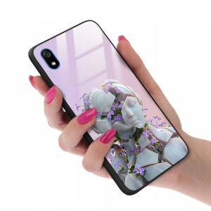 Etui GLASS do XIAOMI REDMI 7A Case Piękne Wzory
