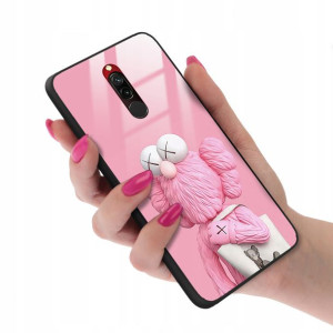Etui GLASS do XIAOMI REDMI 8 Case Kwiaty Top Wzory