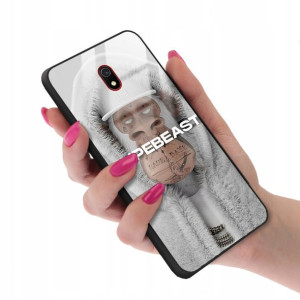Etui GLASS do XIAOMI REDMI 8A Case Bearbrick Wzory