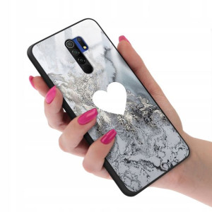 Etui GLASS do XIAOMI REDMI 9 Case Wiosenne Wzory
