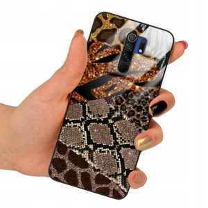 Etui GLASS do XIAOMI REDMI 9 Modne Piękne Wzory