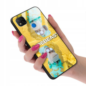 Etui GLASS do XIAOMI REDMI 9C Case Bearbrick Wzory