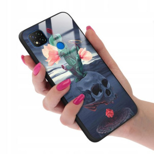 Etui GLASS do XIAOMI REDMI 9C Case Piękne Wzory