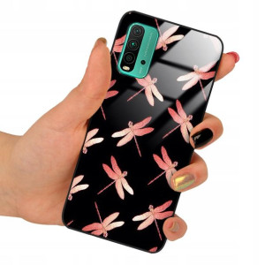 Etui Glass do XIAOMI REDMI 9T Obudowa Motyle Wzory