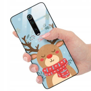 ETUI GLASS do XIAOMI REDMI K20 Święta Zima Wzory