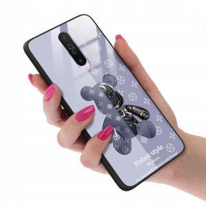 Etui GLASS do XIAOMI REDMI K30 Case Misie Wzory