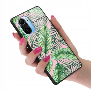 Etui GLASS do XIAOMI REDMI K40 Case Kwiatki Wzory