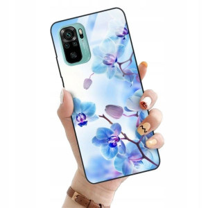 ETUI GLASS do XIAOMI REDMI NOTE 10 4G Flower Wzory