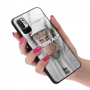 Etui GLASS do XIAOMI REDMI NOTE 10 5G Misie Wzory