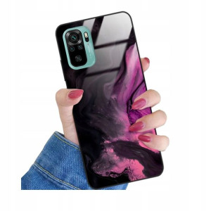 Etui Glass Do Xiaomi Redmi Note 10s Eleganckie Wzo