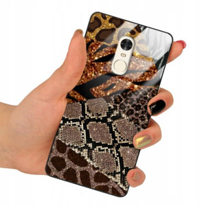 Etui GLASS do XIAOMI REDMI NOTE 4 Modne Top Wzory