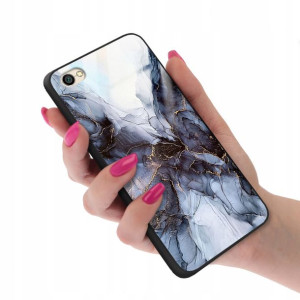 Etui GLASS do XIAOMI REDMI NOTE 5A Marmurki Wzory
