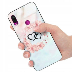 ETUI GLASS do XIAOMI REDMI NOTE 7 Miłość Top Wzory