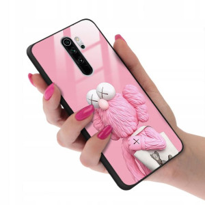 Etui GLASS do XIAOMI REDMI NOTE 8 PRO Kwiaty Wzory