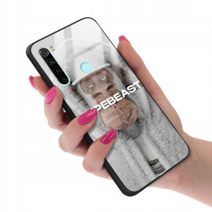 Etui GLASS do XIAOMI REDMI NOTE 8T Misie Wzory