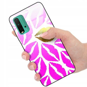 ETUI GLASS do XIAOMI REDMI NOTE 9 4G Love Wzory