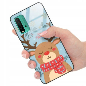 ETUI GLASS do XIAOMI REDMI NOTE 9 4G Święta Wzory