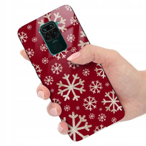 ETUI GLASS do XIAOMI REDMI NOTE 9 Christmas Wzory