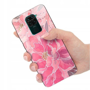 Etui Glass Do Xiaomi Redmi Note 9 Pastelowe Wzory