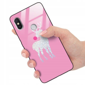 ETUI GLASS do XIAOMI REDMI S2 Zima Christmas Wzory