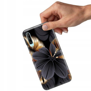 ETUI GRUBE 2MM do HUAWEI HONOR 9X Pattern Wzory