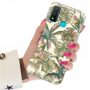 ETUI GRUBE 2mm do HUAWEI P SMART 2020 Tropic Wzory