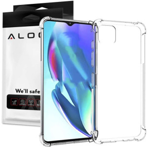 Etui pancerne ShockProof Alogy do Motorola Moto G50 5G Saipan Przezroczyste