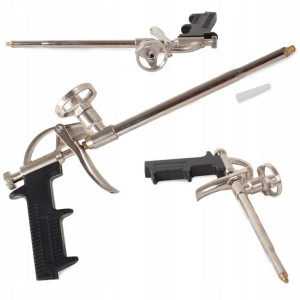Pistolet Do Piany Montażowej Do Pianki Metalowy