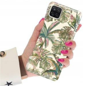 ETUI GRUBE 2mm do SAMSUNG A12 Tropic Summer Wzory