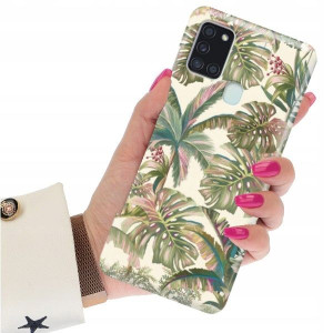 ETUI GRUBE 2mm do SAMSUNG A21S Tropic Summer Wzory