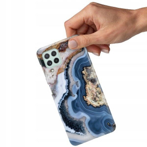 ETUI GRUBE 2MM do SAMSUNG A22 4G Pattern Top Wzory