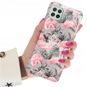 ETUI GRUBE 2mm do SAMSUNG A22 5G Tropic Top Wzory