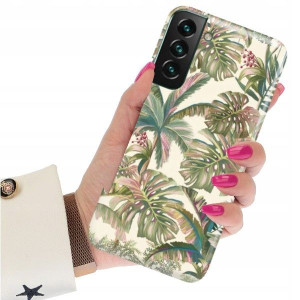 ETUI GRUBE 2mm do SAMSUNG S22 PLUS Tropic Wzory
