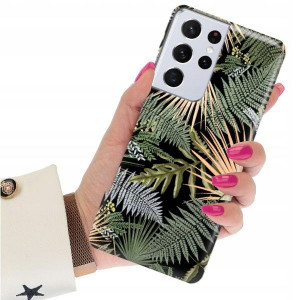 ETUI GRUBE 2mm do SAMSUNG S30 ULTRA Tropic Wzory