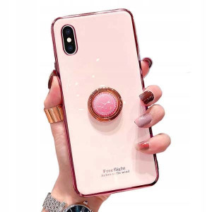 Etui Joless Ring Do Samsung Note 20 Uchwyt Różówy