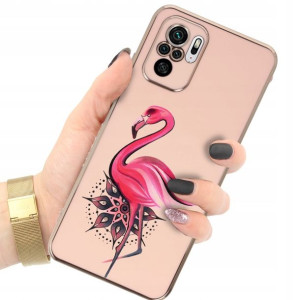Etui JOLESS RÓŻOWY do XIAOMI REDMI NOTE 10S Wzory