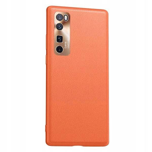 Etui Lens Do Huawei Nova 7 Pro Case Pomarańczowy