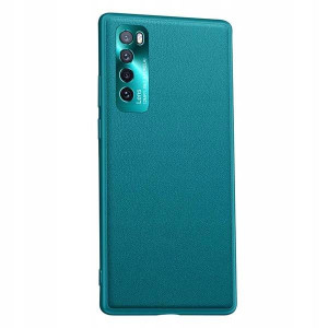 Etui LENS do HUAWEI NOVA 7 Stylowe Case ZIELONY